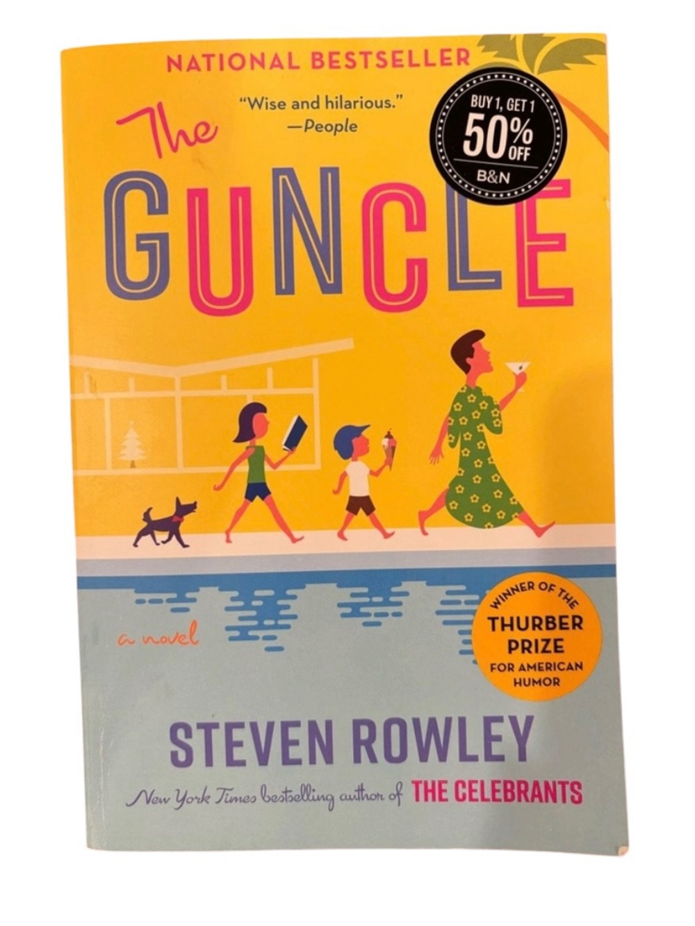 The Guncle (2021) Paperback Book by Steven Rowley
